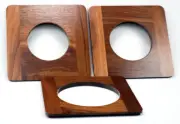 1 lens board 8"x8"RC TO DEARDORFF 11x14", made of solid wood