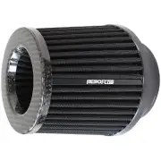 Aeroflow Universal Tapered 4" (101.6mm) Clamp-On Filter - Carbon Fibre Top