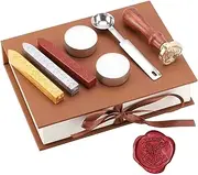 Wax Seal Stamp Kit Hogwarts School Badge Wax Sealing Set Retro Stamps Maker Gift Box Set