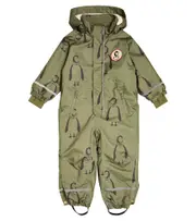 [Mini Rodini] Mini Rodini Penguin Kebnekaise ski suit Y 2 green