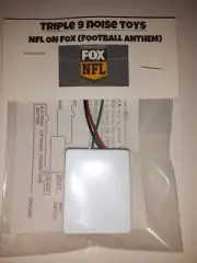 CB NOISE-TOY! (LISTEN) NFL ON FOX FOOTBALL ANTHEM SOUND MODULE