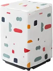 [KOMBIUDA] Automatic Washer Dryer Cover Splash Sun Protection Printing Cover for Standard Washing Machines