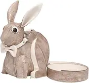 [Fiocias] Small Rabbit Doll Shoulder Bag Bunny Handbag for Winter Beach