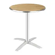 Bolero Flip-Top Table Ash 600mm - Cafe Tables (U424) - U424