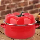 Tomato Pot Pasta Instant Noodle Pot Slow Cooker for Tea Milk Pasta Noodle