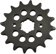 QASULER 520 12T 15T 16T Motorcycle Front Sprocket, for Yamaha, DT250 SR250 XT240 XT250 RZ250 RZZ250 XV250 YD250 RD350 RZ350 DT400 Motorcycle Front Sprocket(16T)