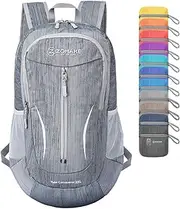 ZOMAKE Foldable Backpack 25L - Lightweight Folding Backpacks Packable Hiking Daypack for Travel Hiking Outdoor Camping