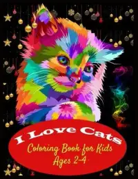 在飛比找博客來優惠-I LOVE CATS Coloring Book for 