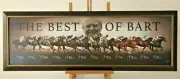 BART CUMMINGS LIMITED EDITION "THE BEST OF BART" MELBOURNE CUP SPORTS PRINT