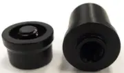 Uni-Loc Uni loc Joint Caps - Black - Shaft/Butt, Non Logo Set - UniLoc