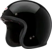 Bell Custom 500 Solid, open face helmet , color: Black , size: L