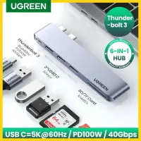 在飛比找樂天市場購物網優惠-【日本代購】UGREEN USB C HUB 雙 Type-