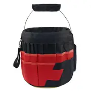 Portable 5 Gallon Bucket Organizer Storage Bag Oxford Cloth 42 Pockets Garden Hand Tool Kits Tote Pouch Planting Basket