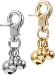 Pet Bell Accessories Pets Cat Collar Bells Dog Necklace Bell for Dog Cat Collar Charms Dog Training Bell Puppy Bell Collar Jingle Bell Collar for Dogs Dog Pendant Zinc