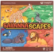 Savannascapes - Wildlife and Ecosystem Educational Game for Kids Ages 7 & up NIB