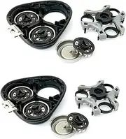 Replace Shaver Head ，Compatible for Philips ， S1121 S1131 S1332 S1133 S1211 S1231 Holder Accessories(2pcs)