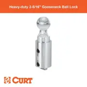 Double Lock 2-5/16" Gooseneck Ball
