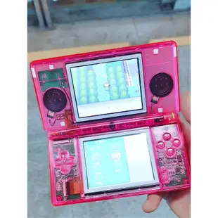 【好货】【女神專屬粉色透明主機】NDSL遊戲機ndsi原裝3DS掌上nds懷舊掌機裝好遊戲 到手即可玩