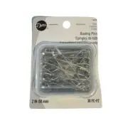 Dritz Safety Pins 2 inch - 30 ct. Size 3 - NEW - Buy More and Save $$$