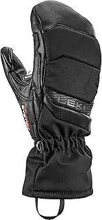 [Leki] Women's Griffin 3D Mittens Warm Water-Resistant Gloves for Skiing, Snowboarding, & Cold Weather