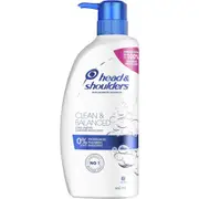 Head & Shoulders Clean Balanced Anti Dandruff Shampoo 660ml
