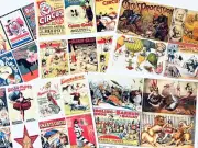 Vintage Circus Paper Kit for Junk Journals Scrapbook Collage Art 30+ Items #CC45