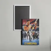 Cyborg Mini Movie Poster Fridge Locker Magnet