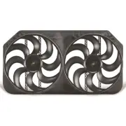 Flex-A-Lite 104703 Dual Electric Fans, 01-05 Fits Chevy Truck, Duramax