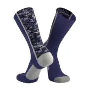 TCK Digital Camo Crew Socks NAVY MD