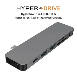 強強滾p-HyperDrive 7-in-1 USB-C 集線器- 2色