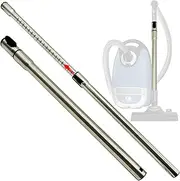 1-3/8'' Stainless Steel Vacuum Extension Wand Compatible with Miele C1 C2 C3 & Vacuums Using 1 3/8 Inch Accessories & Attachments - 35mm Vacuum Extension Tube Replacement, Extends Up to 41.7" Long