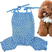 Xvilmaun Dog Clothes for Small Breed | Breathable Dog Clothes | Puppy Harness Skirt for Medium Breeds French Bulldog Bichon Summer Spring Outfit