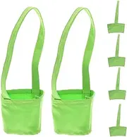 Ciieeo 1set Portable Milk Tea Set Travel Drink Coffee Sleeves Cup Sleeve Holders Collapsible Cup Carrying Cover Drink Carrier Tumbler Carrier Holder Cup Holder Drink Cup Carrier 6pcs