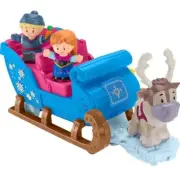 Disney Frozen Kristoff's Sleigh Fisher Price Little People Play Set NEW