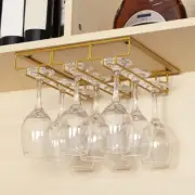 Wine Glasses Rack Under Cabinet Stemware Rack Wire Glass Holder for Cabinet Bars