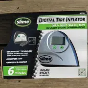Slime 40051 12 V Digital Tire Inflator/Gauge with LED Light NIB