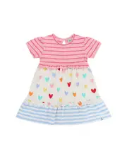 Lilly and Sid Mix Print Hearts Dress