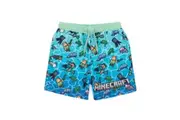 Minecraft Boys Swim Shorts (Blue) - UTNS7055