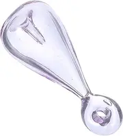 VALICLUD Portable Glass Perfume Bottle Refillable Container for Travel for Essential Oils Fragrances Elegant Design for Go Use for Parties Outdoor Activities