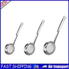 Fine Mesh Sieve Scoop Stainless Steel Skimmer Spoon Colander Sieve for Pots Pans