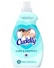 Cuddly Concentrate Care & Protect Liquid Fabric Softener Conditioner 900mL
