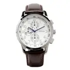 Guess W13530G2 Coastal Men's Watch Leather Band Braun