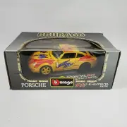Vtg Porsche 911 Carrera GT #1 European Supercup 1:18 Bburago Die-Cast 1993 New