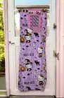 NWT Sanrio Hello Kitty Purple Plush Halloween Witch Throw Blanket 50x70