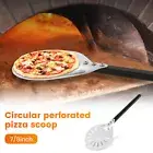 Pizza Turning Peel Aluminum Pizza Paddle Perforated Pizza Spatula with CaLKd