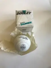 SOFTBALL THUNDER DUDLEY OFFICIAL-COR.50 WT-12-ND, LEATHER! BRAND NEW WITH BOX!