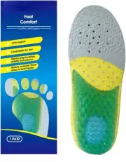 Kids Shock Absorbing Arch Support Insoles Toddler Running Memory Foam Insoles Go