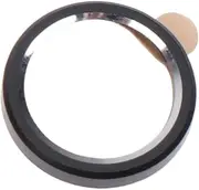 UTHCLO 3pcs Lens Circle Ring Case Protectors Macro Lens for Mobile Tripod for Camera Lens Protective Cell Camera Cover Phone Rear Back Lens Cover Metal Phone Lens Guard
