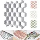 Adjustable Honeycomb Drawer Dividers, Desk Drawer Organizer Separators, Drawer O