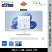 HP ALL IN ONE Touch 27" Intel Core i7 1355U, 16GB DDR4, 512GB RAM